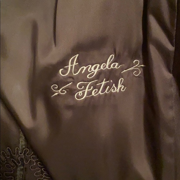 Vintage Black Mink fur coat w/ silk lining - Picture 5 of 5